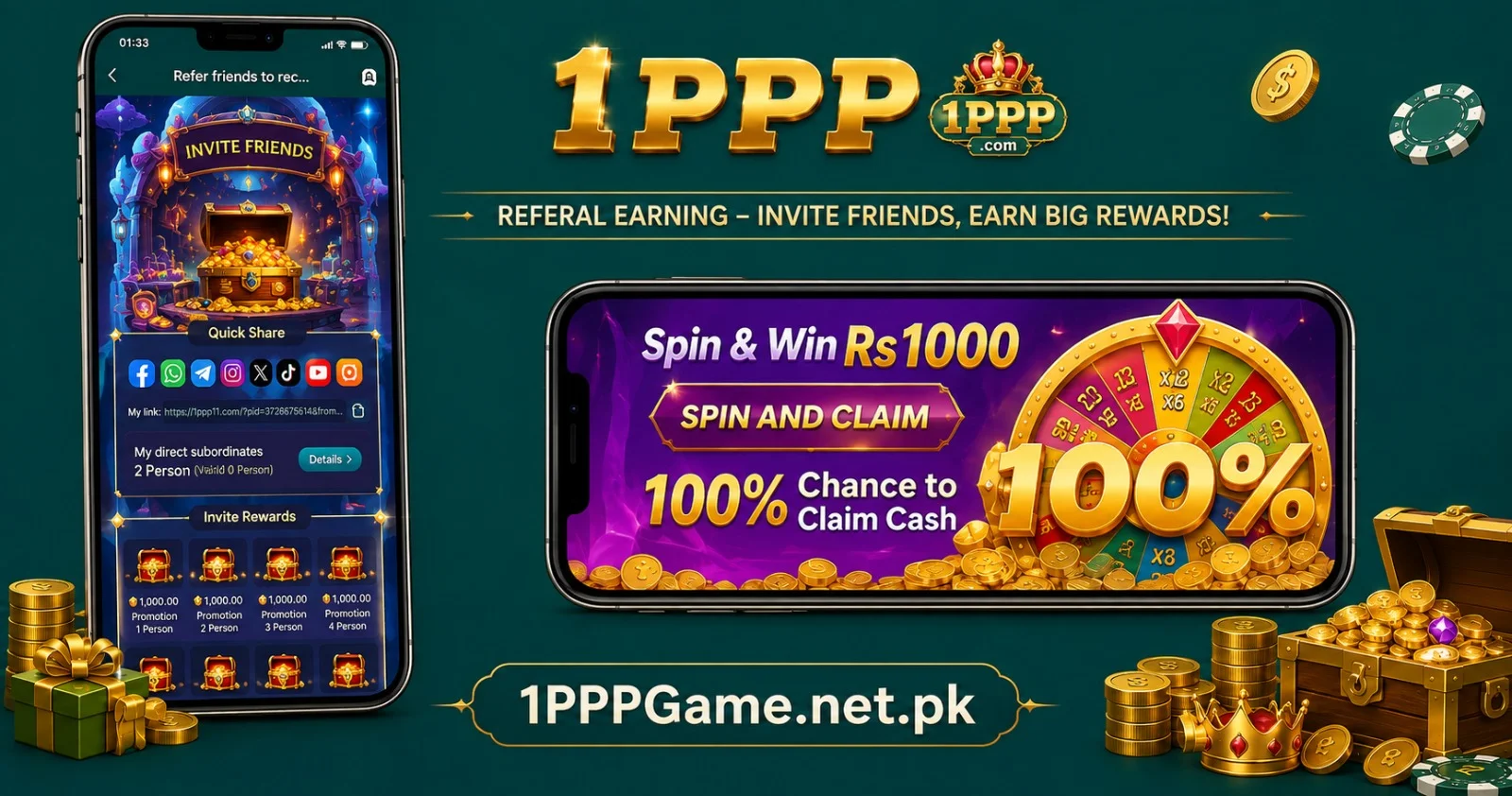 1ppp game invite and earn